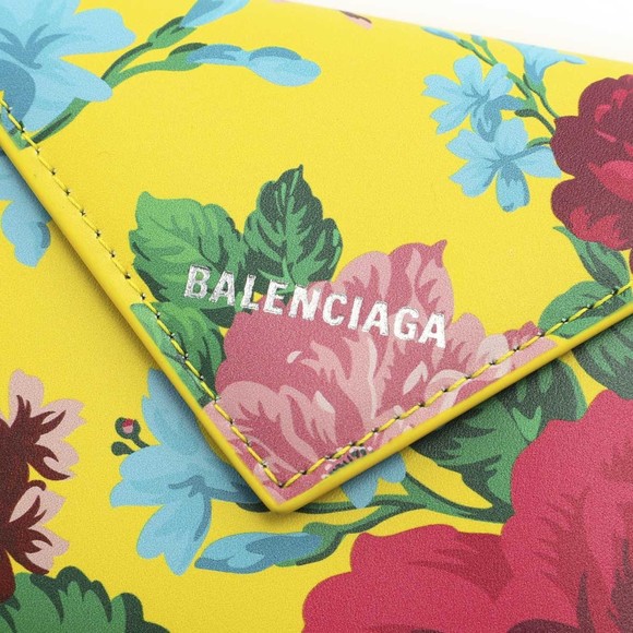 Balenciaga Bifold Wallet with Coin Multicolor PAPIER - Picture 8 of 8